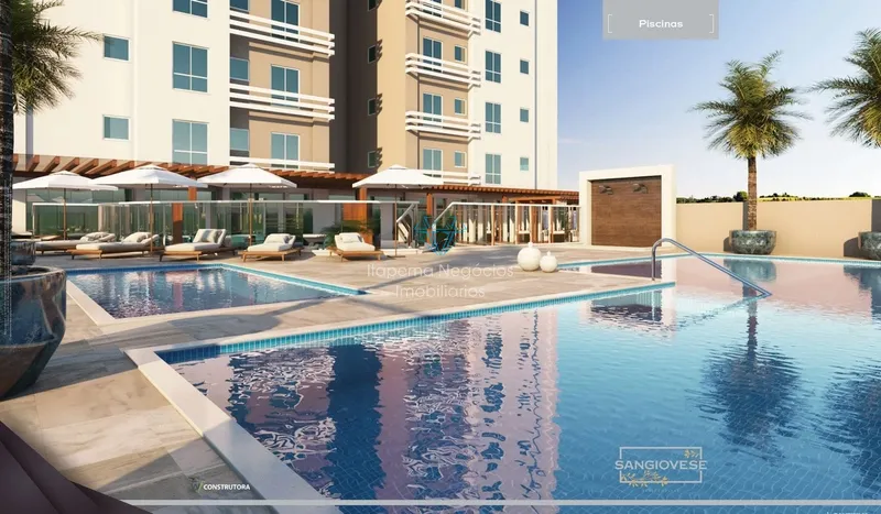 Apartamento 3 Dormitórios Sendo 3 Suítes , Meia Praia - Itapema / SC: 3ª foto da galeria de imagens do imóvel