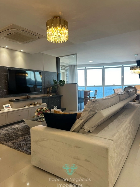 Apartamento com vista mar, 4 suítes 3 vagas. Itapema: 4ª foto da galeria de imagens do imóvel