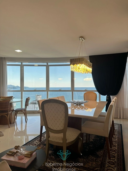 Apartamento com vista mar, 4 suítes 3 vagas. Itapema: 8ª foto da galeria de imagens do imóvel