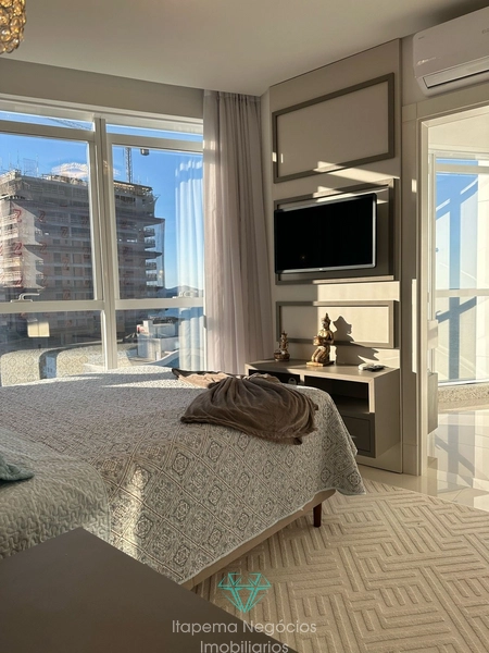 Apartamento com vista mar, 4 suítes 3 vagas. Itapema: 14ª foto da galeria de imagens do imóvel