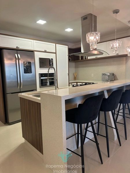 Apartamento com vista mar, 4 suítes 3 vagas. Itapema: 7ª foto da galeria de imagens do imóvel