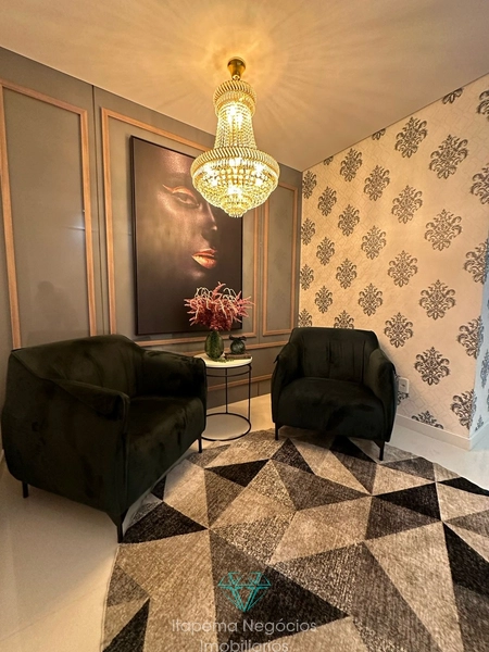 Apartamento com vista mar, 4 suítes 3 vagas. Itapema: 2ª foto da galeria de imagens do imóvel