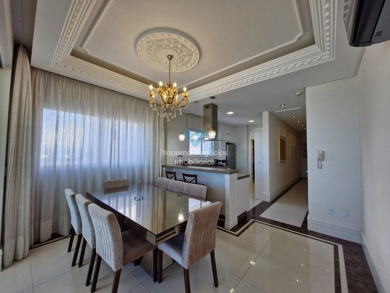 Apartamento mobiliado e decorado, muito luxuoso e frente mar.: 4ª foto da galeria de imagens do imóvel