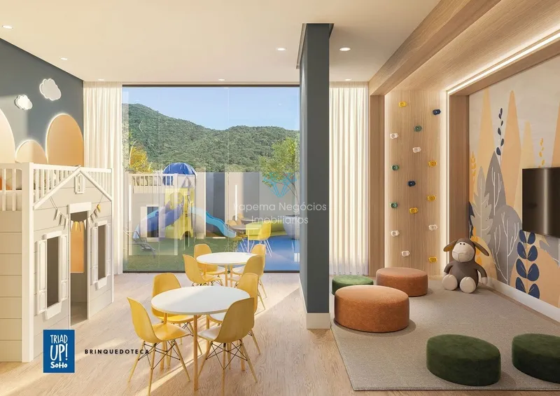 Apartamento com sacada externa e sacada interna - 01 Vaga de Garagem: 2ª foto da galeria de imagens do imóvel