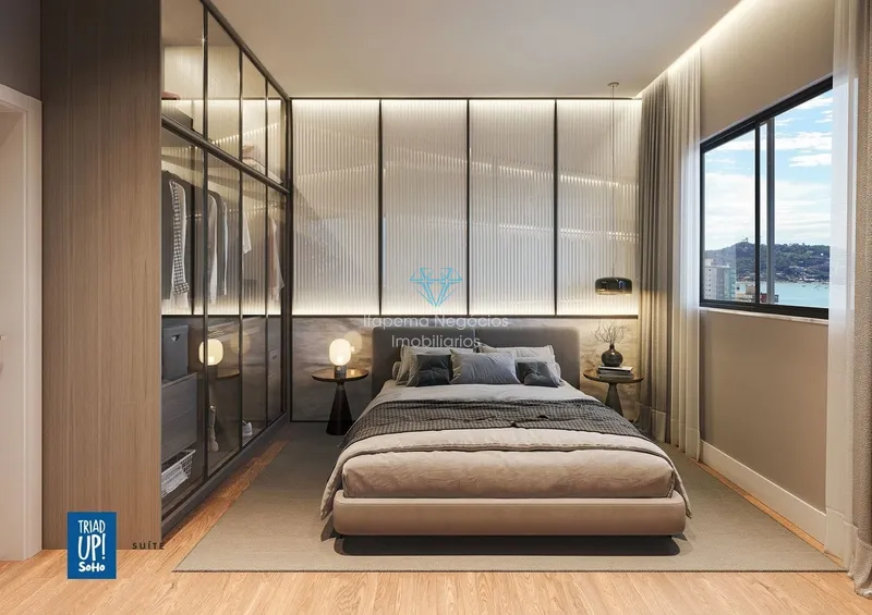 Apartamento com sacada externa e sacada interna - 01 Vaga de Garagem: 13ª foto da galeria de imagens do imóvel