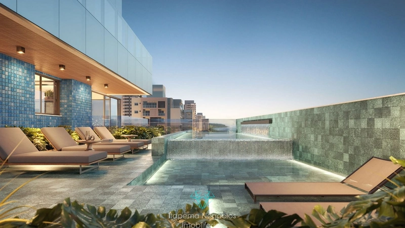 Apartamento 35 metros da praia. Quadra do mar: 5ª foto da galeria de imagens do imóvel