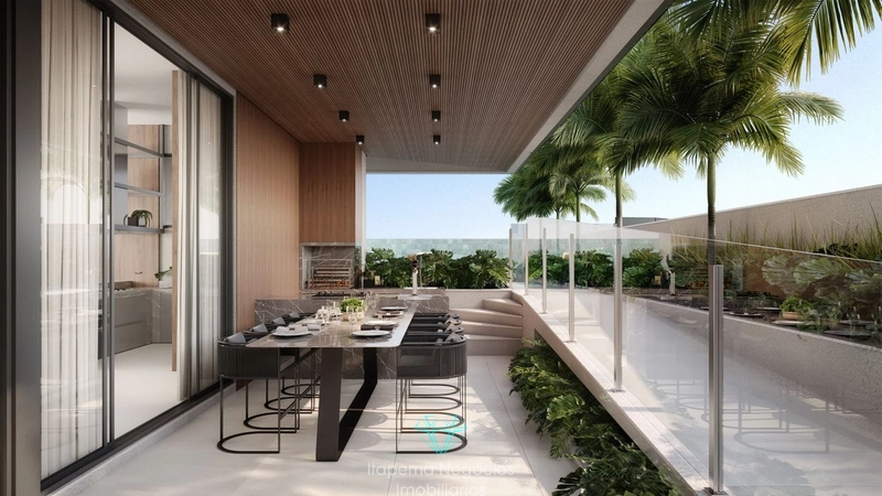 Apartamento 35 metros da praia. Quadra do mar: 4ª foto da galeria de imagens do imóvel