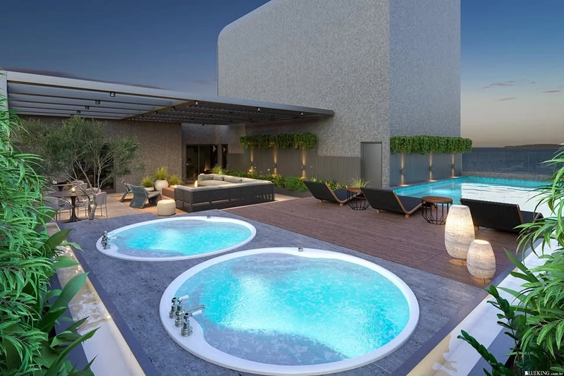 Flats à venda na Meia Praia, Itapema – excelente oportunidade de investimento na segunda quadra.: 8ª foto da galeria de imagens do imóvel