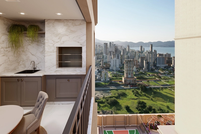 APARTAMENTO À VENDA – BALNEÁRIO PEREQUÊ | PADRÃO DALLO: 8ª foto da galeria de imagens do imóvel