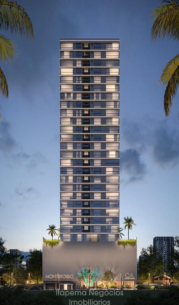 Pré-lançamento de apartamentos de 3 suítes a 400 metros da praia: 1ª foto da galeria de imagens do imóvel