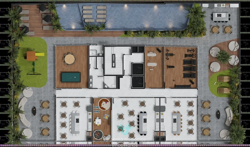 Pré-lançamento de apartamentos de 3 suítes a 400 metros da praia: 16ª foto da galeria de imagens do imóvel