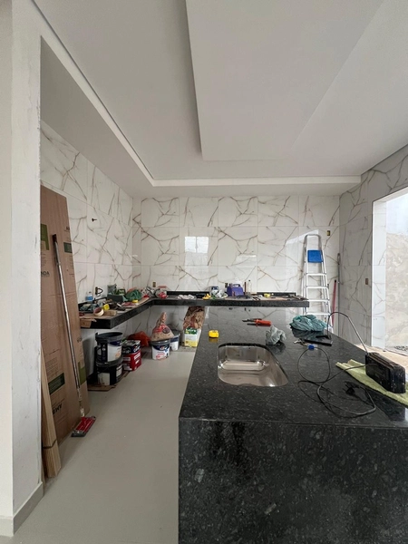 Casa NOVA no Santa Luzia em fase final : 4ª foto da galeria de imagens do imóvel