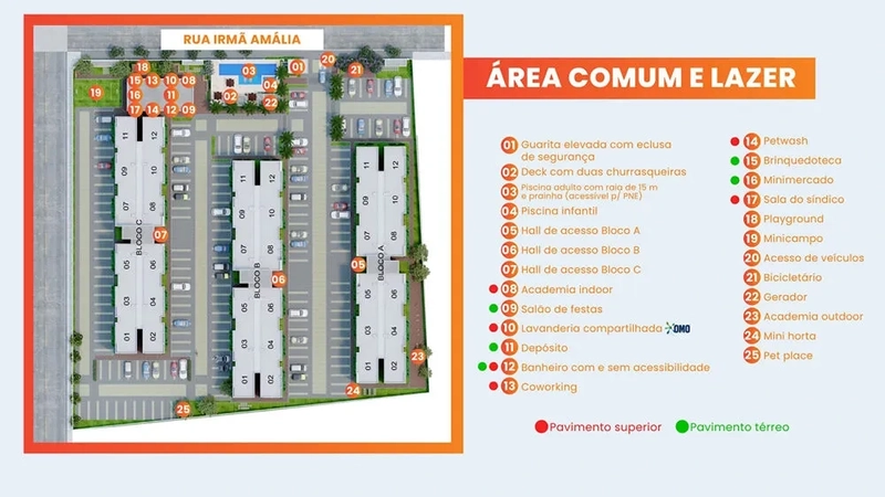 Apartamentos no  Condomínio Ápice Messejana: 22ª foto da galeria de imagens do imóvel