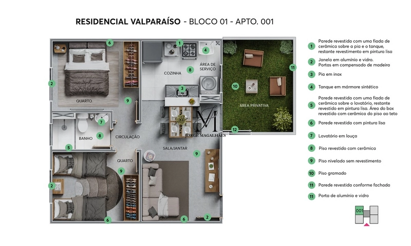 APARTAMENTO NO RESIDENCIAL VAL PARAISO: 5ª foto da galeria de imagens do imóvel
