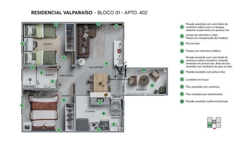 APARTAMENTO NO RESIDENCIAL VAL PARAISO: 1ª foto da galeria de imagens do imóvel