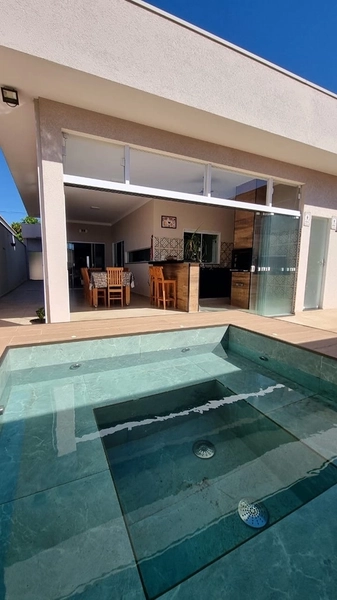 Casa de 3 Suítes e Piscina no Residencial Quebec em São Carlos/SP.: 1ª foto da galeria de imagens do imóvel