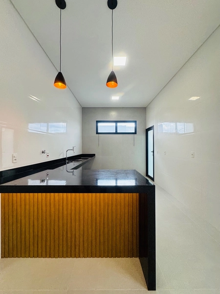 Casa Nova de 3 Dormitórios c/ 2 Suítes no Condomínio Villeneuve em São Carlos/SP.: 6ª foto da galeria de imagens do imóvel