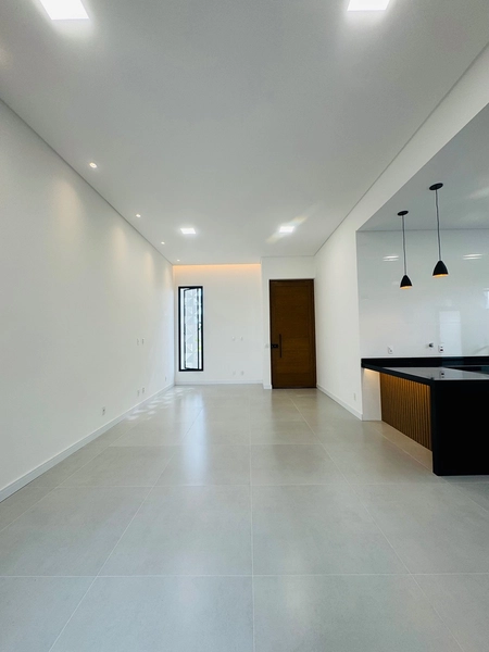 Casa Nova de 3 Dormitórios c/ 2 Suítes no Condomínio Villeneuve em São Carlos/SP.: 4ª foto da galeria de imagens do imóvel