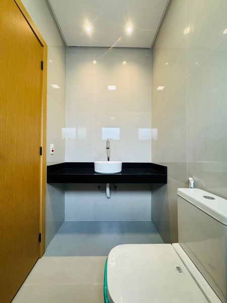 Casa Nova de 3 Dormitórios c/ 2 Suítes no Condomínio Villeneuve em São Carlos/SP.: 20ª foto da galeria de imagens do imóvel