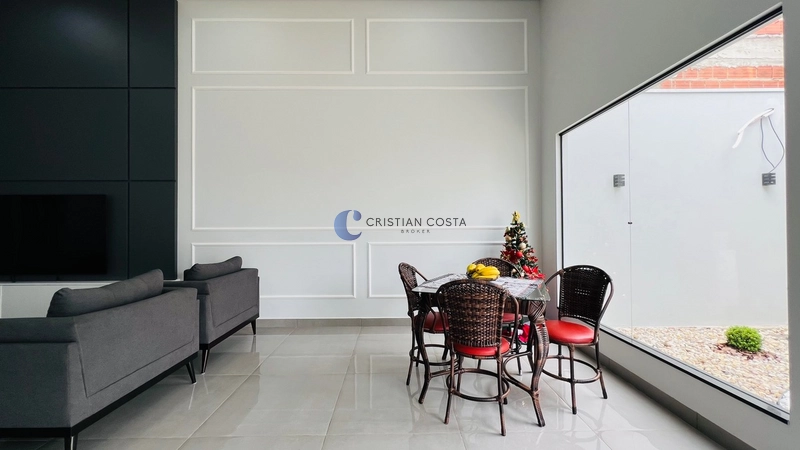 Casa de 3 dormitórios no Residencial Villeneuve em São Carlos/SP.: 3ª foto da galeria de imagens do imóvel