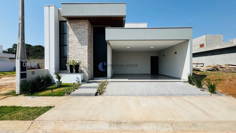 Casa de 3 dormitórios e escritório no Cond. Villeneuve em São Carlos/S: 1ª foto da galeria de imagens do imóvel