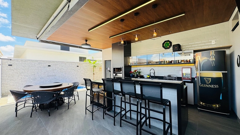 Casa contemporânea com 4 Suítes e piscina no Condomínio Faber IV no Parque Faber em São Carlos/SP: 39ª foto da galeria de imagens do imóvel