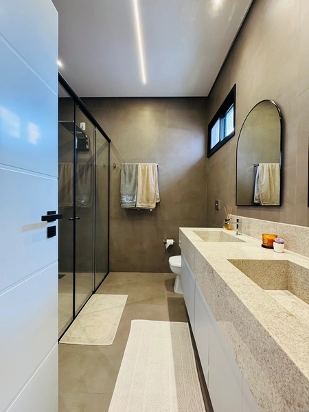 Casa contemporânea com 4 Suítes e piscina no Condomínio Faber IV no Parque Faber em São Carlos/SP: 29ª foto da galeria de imagens do imóvel