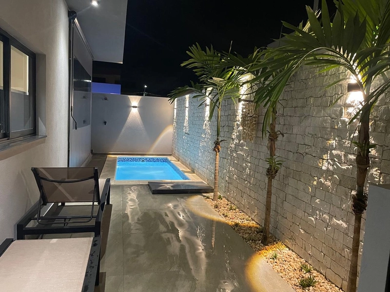 Casa contemporânea com 4 Suítes e piscina no Condomínio Faber IV no Parque Faber em São Carlos/SP: 55ª foto da galeria de imagens do imóvel