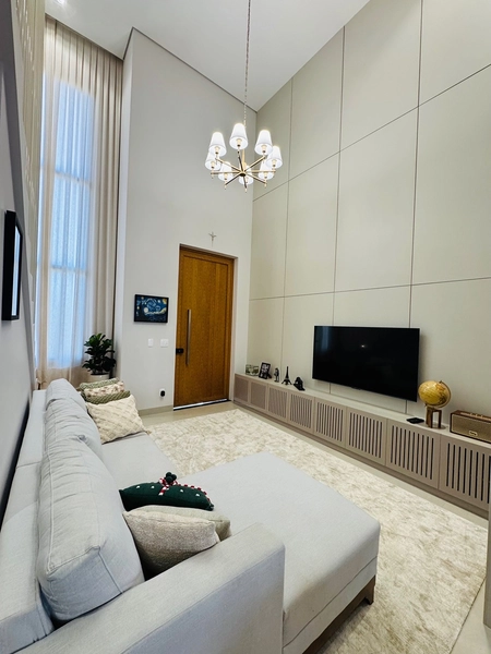 Casa contemporânea com 4 Suítes e piscina no Condomínio Faber IV no Parque Faber em São Carlos/SP: 2ª foto da galeria de imagens do imóvel