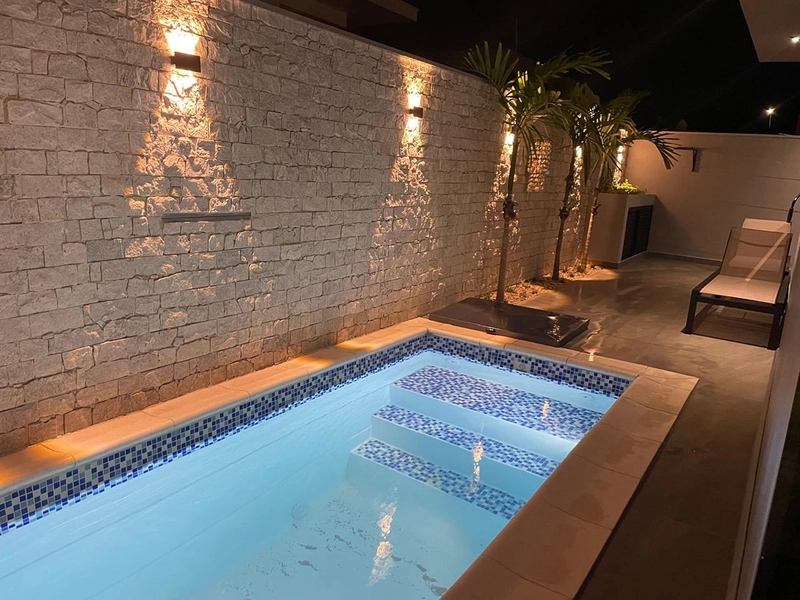 Casa contemporânea com 4 Suítes e piscina no Condomínio Faber IV no Parque Faber em São Carlos/SP: 56ª foto da galeria de imagens do imóvel