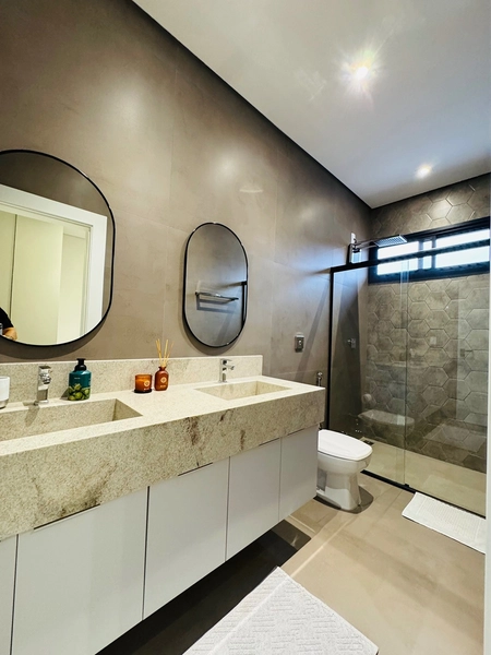 Casa contemporânea com 4 Suítes e piscina no Condomínio Faber IV no Parque Faber em São Carlos/SP: 22ª foto da galeria de imagens do imóvel