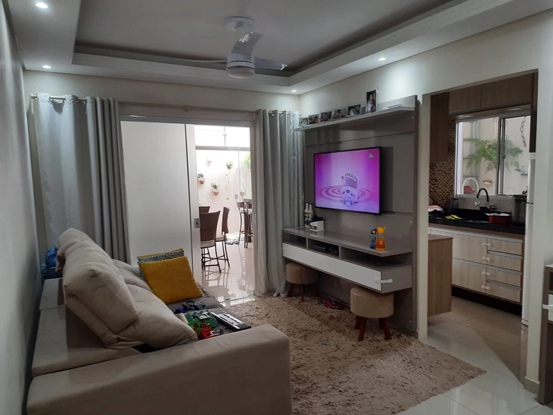 Casa de 3 Dormitórios no Condomínio Terra Nova em São Carlos/SP.: 2ª foto da galeria de imagens do imóvel
