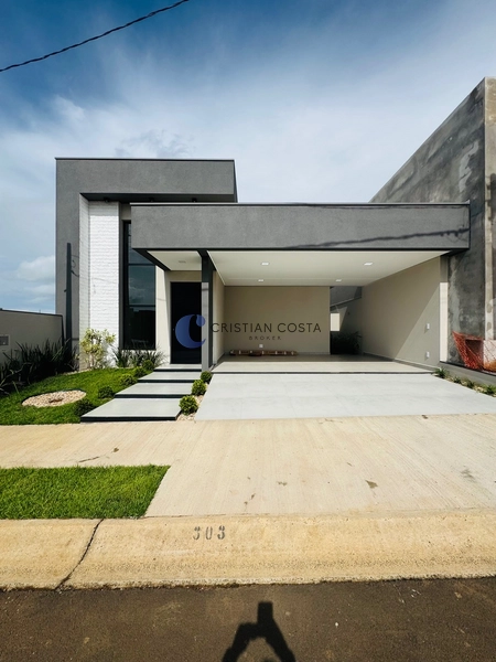 Casa de 3 dormitórios no condomínio Villeneuve em São Carlos/SP.: 1ª foto da galeria de imagens do imóvel