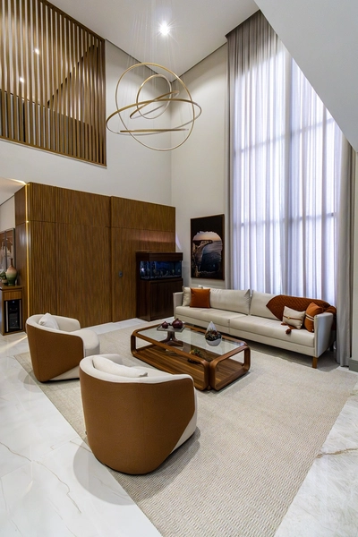 Sobrado de 4 Suítes, Piscina no Condomínio Damha III em São Carlos/SP.: 5ª foto da galeria de imagens do imóvel