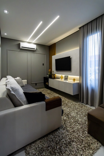 Sobrado de 4 Suítes, Piscina no Condomínio Damha III em São Carlos/SP.: 6ª foto da galeria de imagens do imóvel