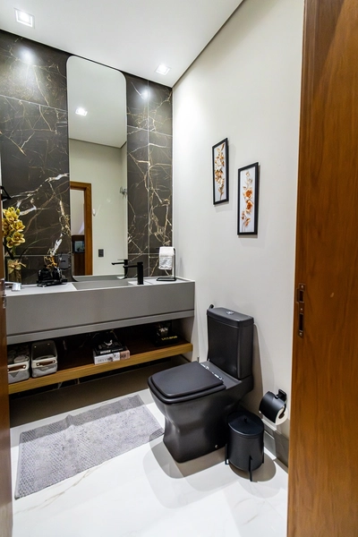 Sobrado de 4 Suítes, Piscina no Condomínio Damha III em São Carlos/SP.: 8ª foto da galeria de imagens do imóvel