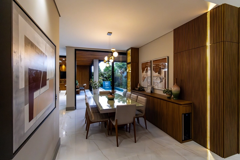 Sobrado de 4 Suítes, Piscina no Condomínio Damha III em São Carlos/SP.: 12ª foto da galeria de imagens do imóvel