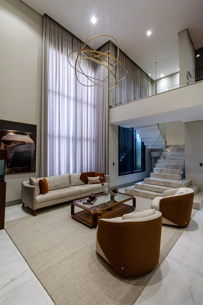 Sobrado de 4 Suítes, Piscina no Condomínio Damha III em São Carlos/SP.: 4ª foto da galeria de imagens do imóvel