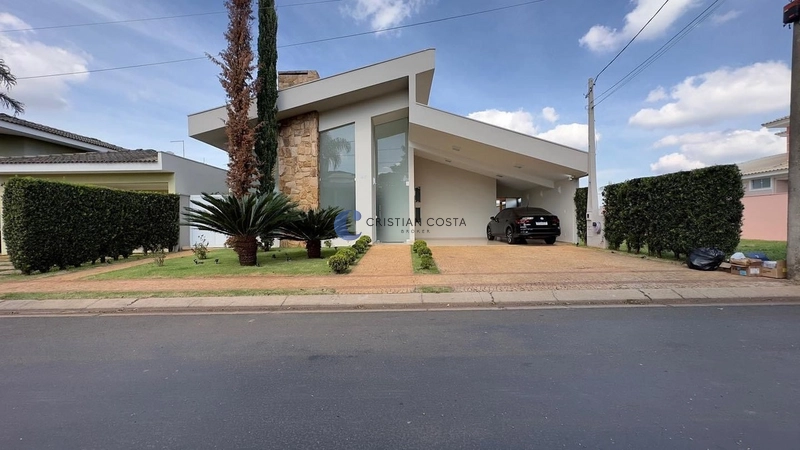 Casa de 4 suítes e piscina no cond. Swiss Park em São Carlos/SP: 1ª foto da galeria de imagens do imóvel