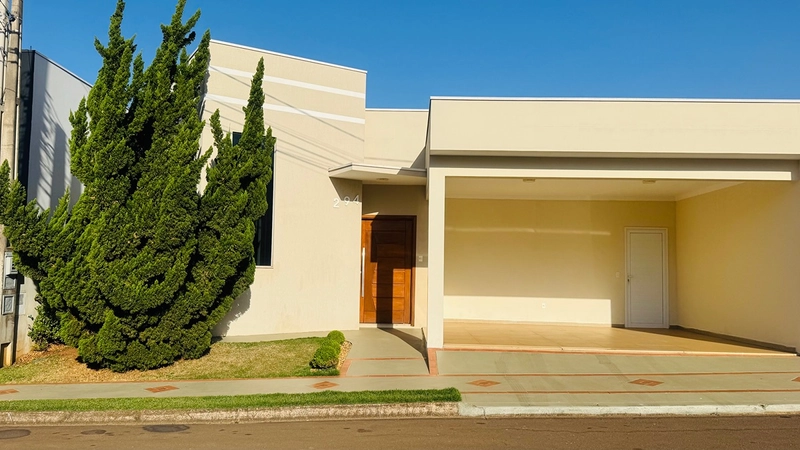 Casa de 3 Suítes no Condomínio Eldorado em São Carlos/SP.: 3ª foto da galeria de imagens do imóvel
