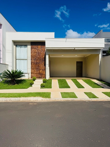 Casa de 3 Dormitórios no Condomínio Faixa Azul em São Carlos/SP.: 1ª foto da galeria de imagens do imóvel