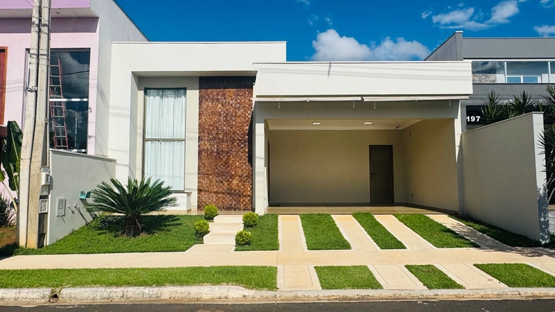 Casa de 3 Dormitórios no Condomínio Faixa Azul em São Carlos/SP.: 2ª foto da galeria de imagens do imóvel