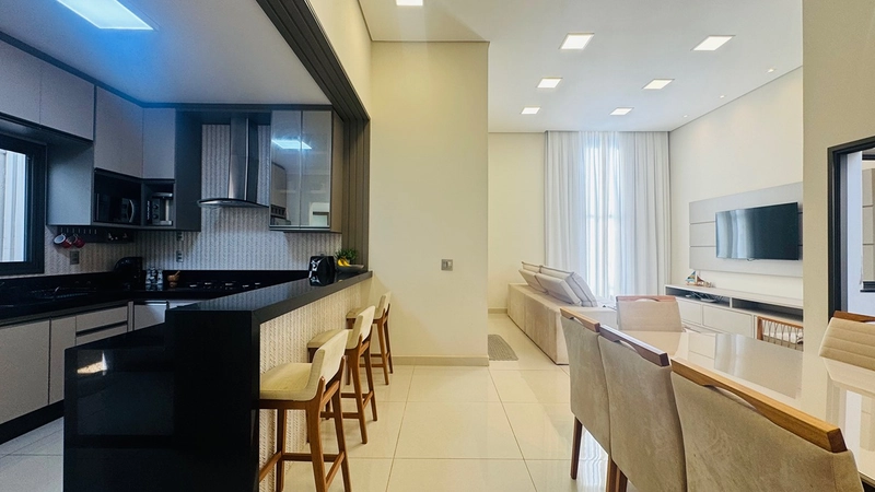 Casa de 3 Dormitórios no Condomínio Faixa Azul em São Carlos/SP.: 10ª foto da galeria de imagens do imóvel