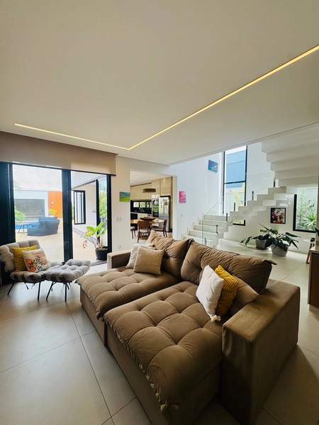 Sobrado de 4 Suítes e Piscina no Condomínio Faber IV em São Carlos/SP.: 5ª foto da galeria de imagens do imóvel