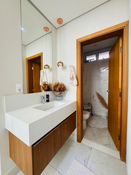 Casa de 3 Dormitórios e Spa no Residencial Eldorado em São Carlos/SP.: 8ª foto da galeria de imagens do imóvel
