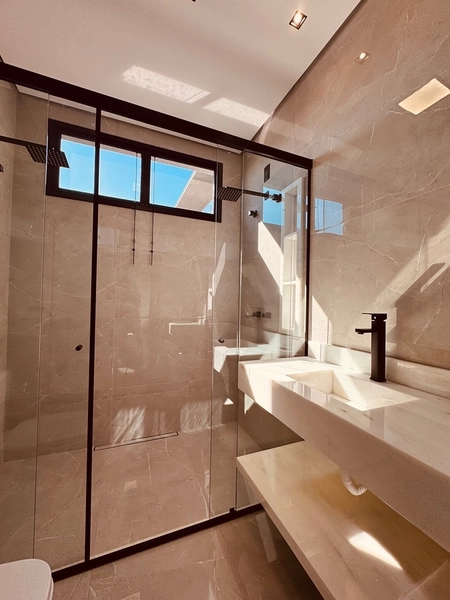 Casa nova de 3 Dormitórios e SPA no Condomínio Villeneuve em São Carlos/SP.: 30ª foto da galeria de imagens do imóvel