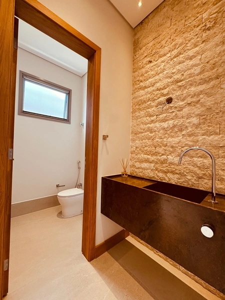 Casa nova de 3 Suítes e Piscina no Condomínio Damha IV em São Carlos/SP.: 3ª foto da galeria de imagens do imóvel