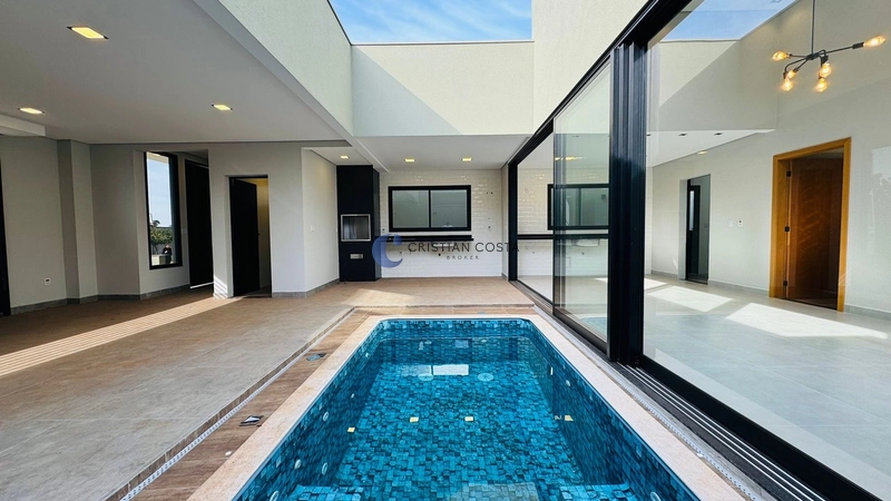 Casa de 3 suítes e piscina no Cond. Village Damha IV em São Carlos/SP: 8ª foto da galeria de imagens do imóvel