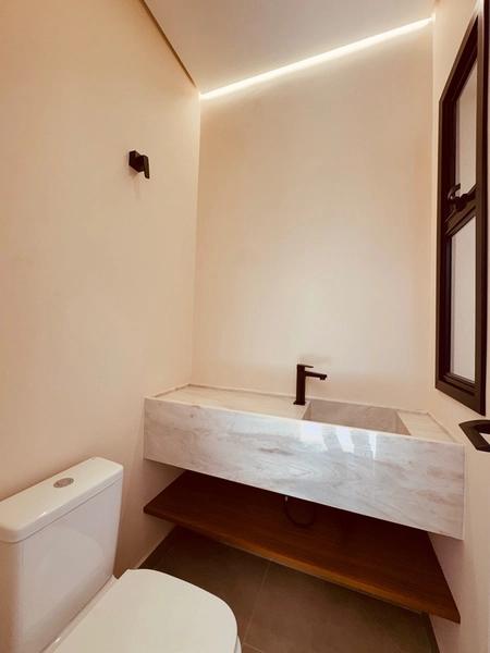 Casa nova de 3 Dormitórios no Condomínio Reserva Aquarela no Parque Sissi em São Carlos/SP.: 3ª foto da galeria de imagens do imóvel