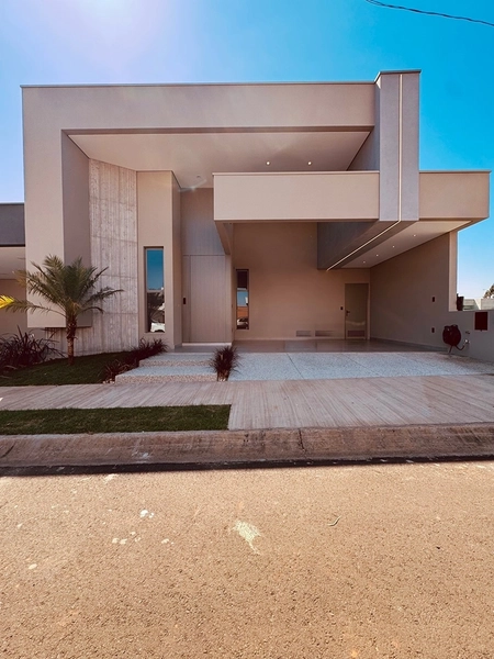 Casa nova de 3 Dormitórios no Condomínio Villeneuve em São Carlos/SP.: 1ª foto da galeria de imagens do imóvel